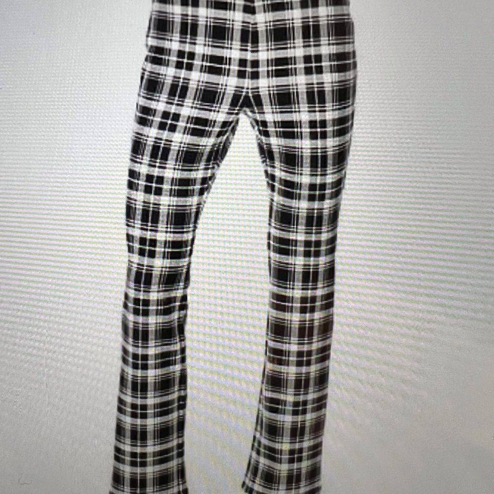 Iman trousers 2 PAIR colors warm tones brown/navy, cool tones black & White. - Picture 2 of 14